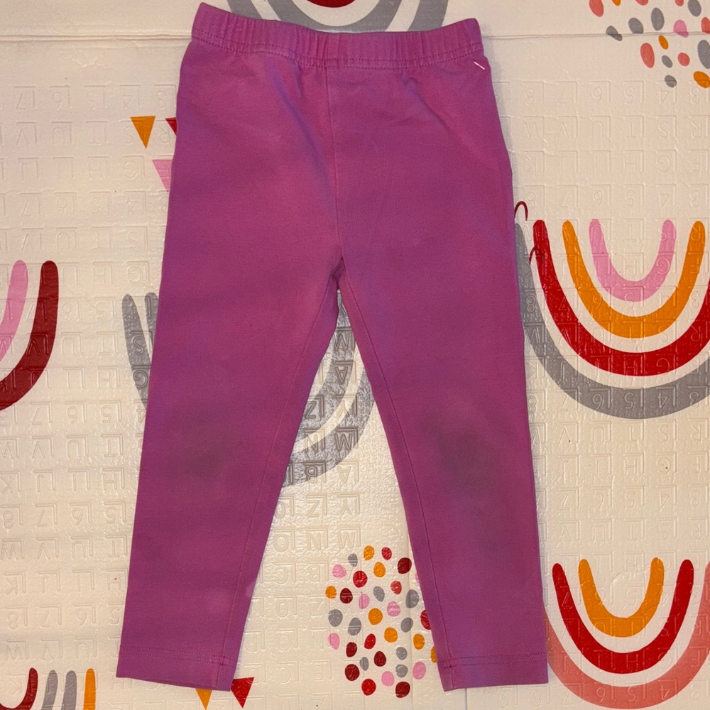 Hanna Andersson 90cm 3T Vibrant Pink Kids Leggings